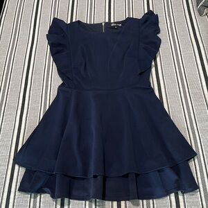 Navy blue dress. Juniors size XL.